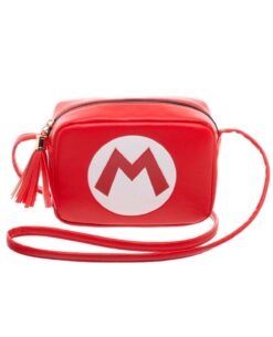 BOLSA CROSSBODY ROJA SUPER MARIO