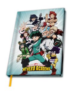 LIBRETA ABY STYLE MY HERO ACADEMIA HEROES