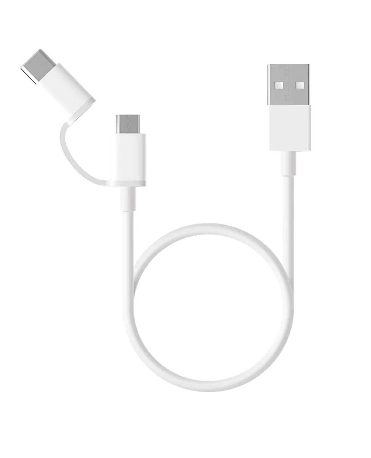 MI 2 EN 1 MICRO USB TO TYPE CABLE 100 CM