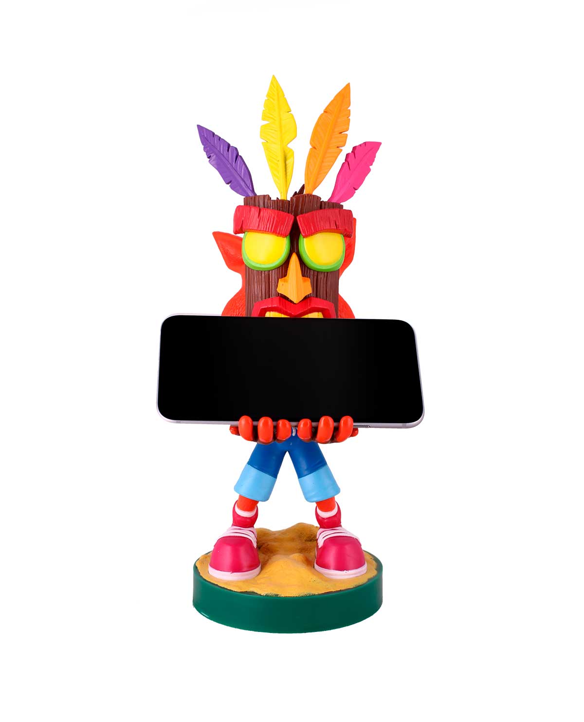 SOPORTE CABLE GUYS CRASH BANDICOOT CRASH AKU AKU - Image 4