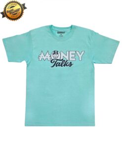 PLAYERA VERDE MENTA MONOPOLY MONEY TALKS CHICA