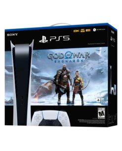 CONSOLA PLAYSTATION 5 VERSION DIGITAL BUNDLE GOD OF WAR RAGNAROK