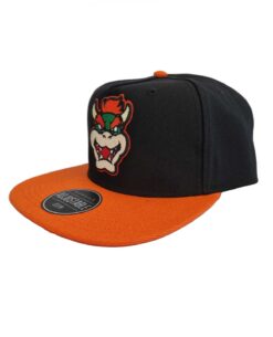 GORRA NEGRA MARIO BROS BOWSER