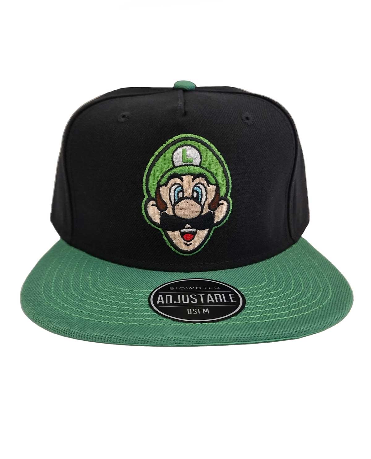 GORRA NEGRA MARIO BROS CARA LUIGI - Image 2