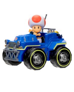CARRO DE FRICCION SUPER MARIO MOVIE MARIO TOAD
