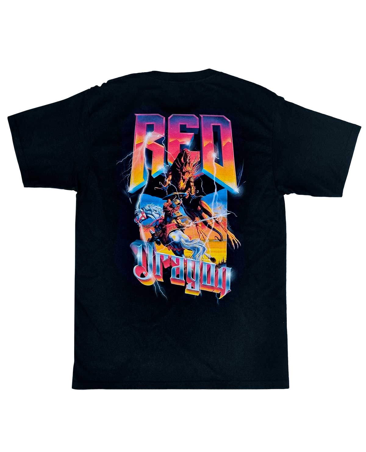 PLAYERA NEGRA DUNGEONS AND DRAGONS RED DRAGON MEDIANA - Image 2