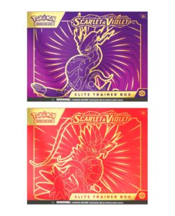POKEMON TRADING CARD GAME SCARLET AND VIOLET ELITE TRAINER BOX