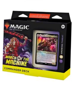 MAGIC THE GATHERING TRADING CARD GAME MARCH OF THE MACHINE GROWING THREAT COMMANDER DECK