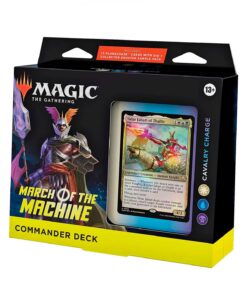 MAGIC THE GATHERING TRADING CARD GAME MARCH OF THE MACHINE CAVALRY CHARGE COMMANDER DECK