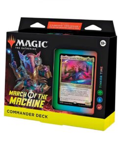 MAGIC THE GATHERING TRADING CARD GAME MARCH OF THE MACHINE TINKER TIME COMMANDER DECK