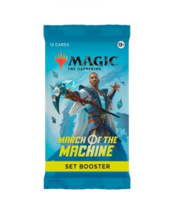 MAGIC THE GATHERING TRADING CARD GAME MARCH OF THE MACHINE SET BOOSTER