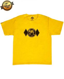 PLAYERA SE UN POWER RANGER AMARILLO MEDIANA