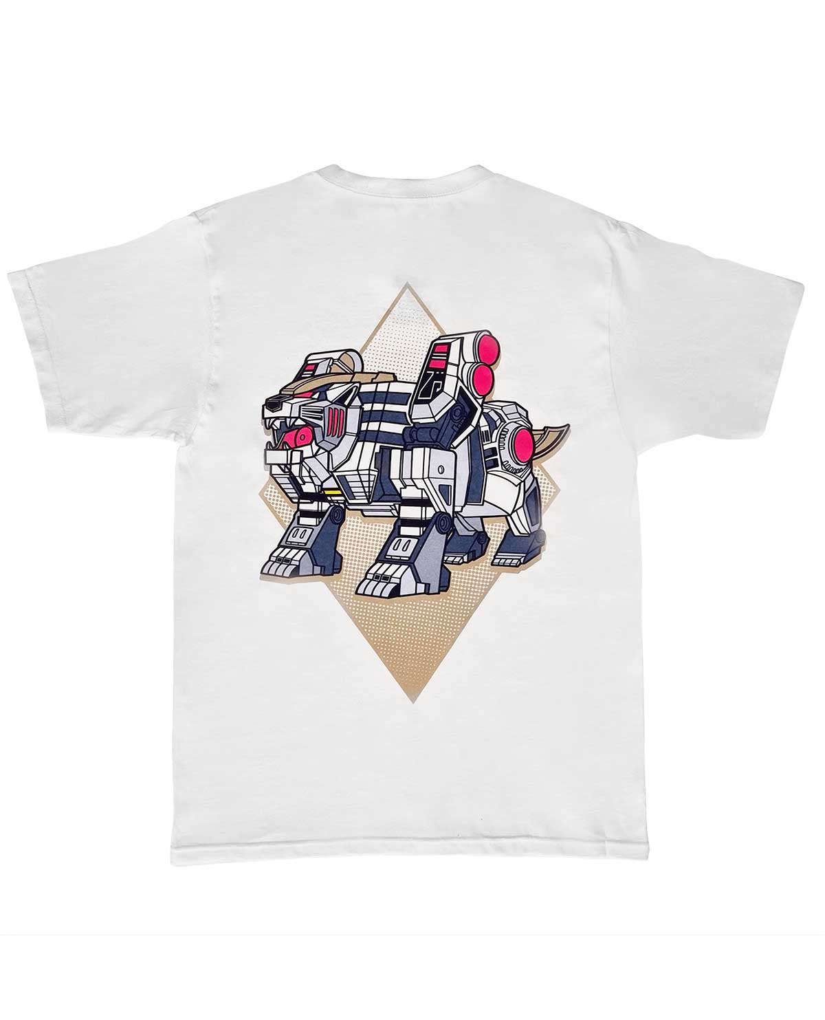 PLAYERA SE UN POWER RANGER BLANCO GRANDE - Image 2