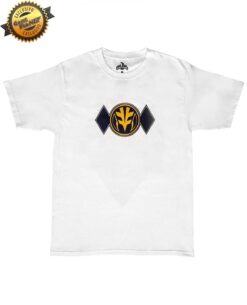 PLAYERA SE UN POWER RANGER BLANCO EXTRA CHICA