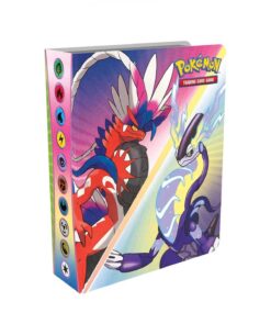 MINI PORTAFOLIO POKEMON TRADING CARD GAME SCARLET AND VIOLET