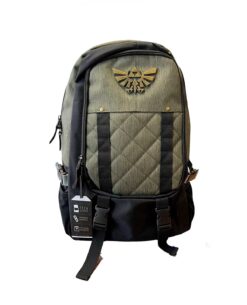 MOCHILA ZELDA VERDE CON NEGRO