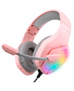 HEADSET ALAMBRICO REDLEMON G5600 ROSA