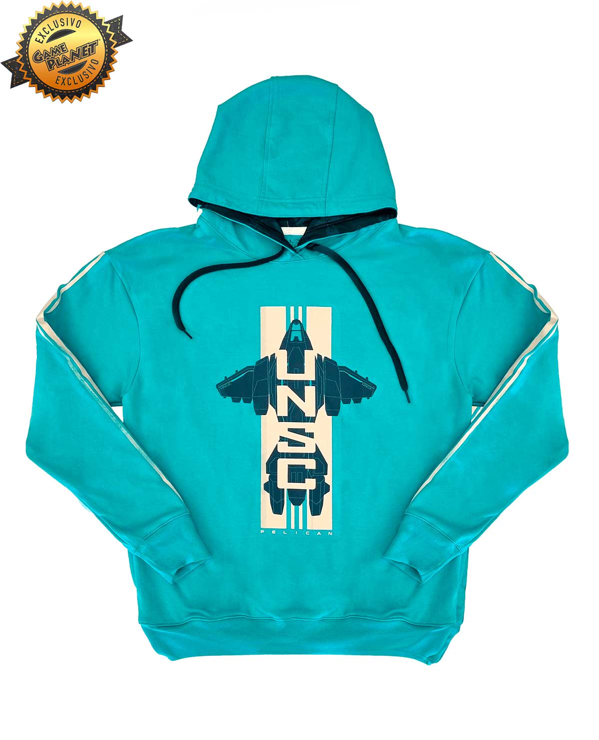 SUDADERA AZUL HALO PELICAN EXTRA CHICA