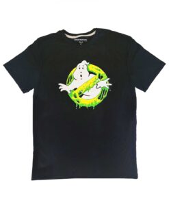 PLAYERA NEGRA GHOST BUSTERS EXTRA CHICA