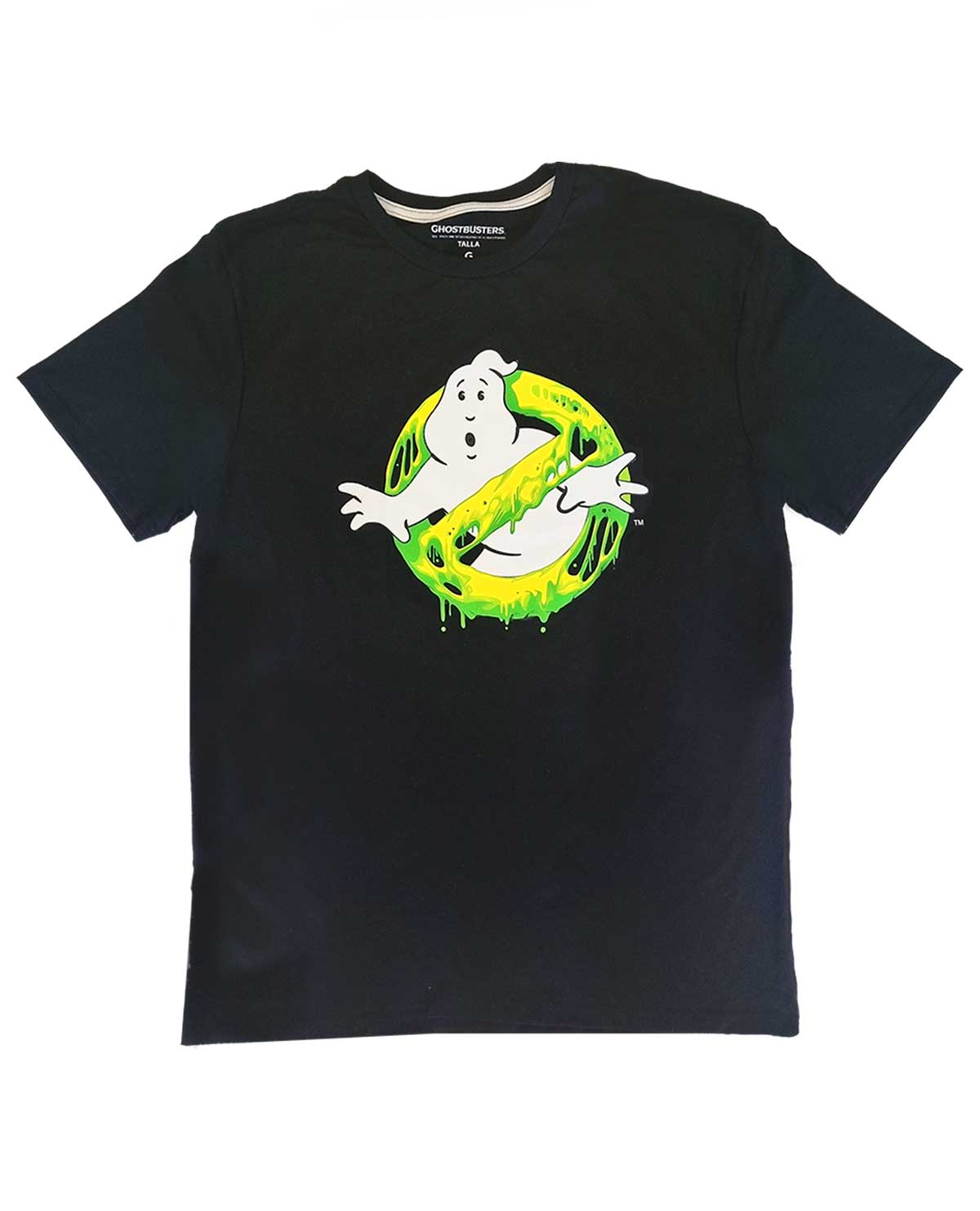 PLAYERA NEGRA GHOST BUSTERS MEDIANA