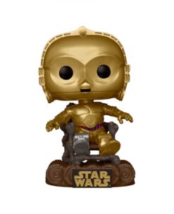 FIGURA POP STAR WARS THE RETURN OF THE JEDI C3PO IN CHAIR