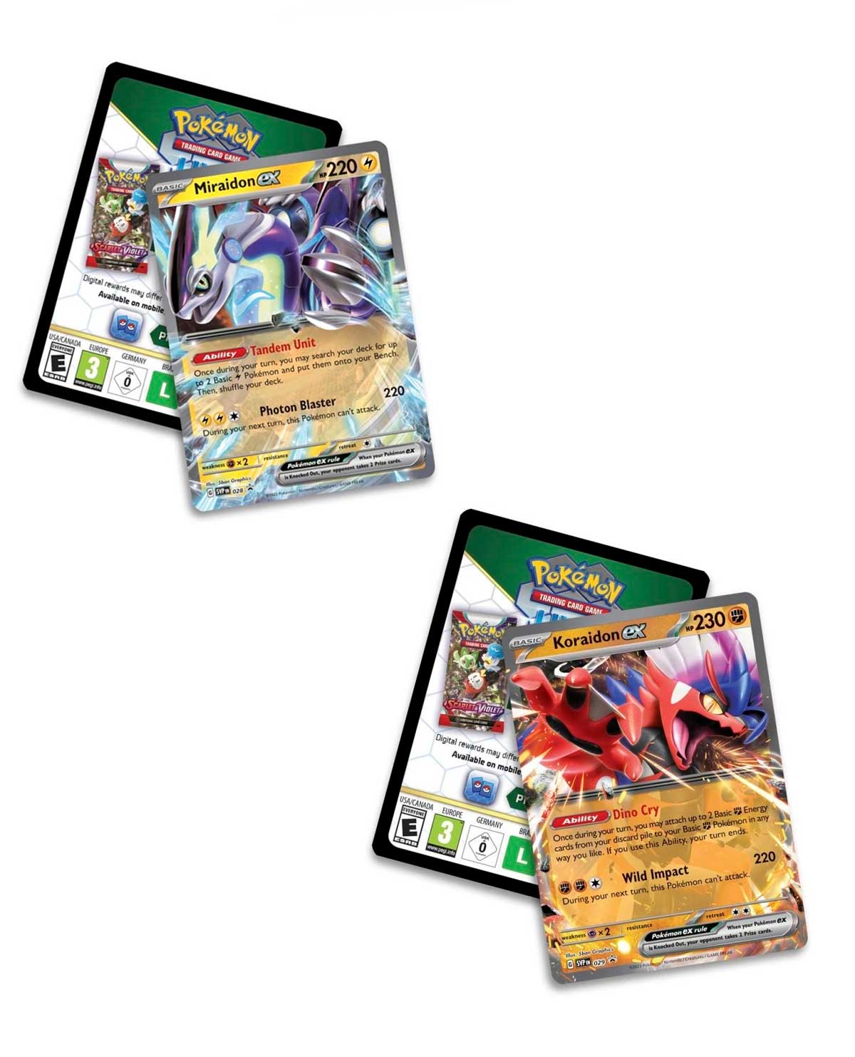 POKEMON TRADING CARD GAME PALDEA LEGENDS TIN - Image 3