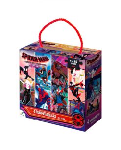 ROMPECABEZAS 4 EN 1 SPIDER MAN ACROSS THE SPIDER VERSE