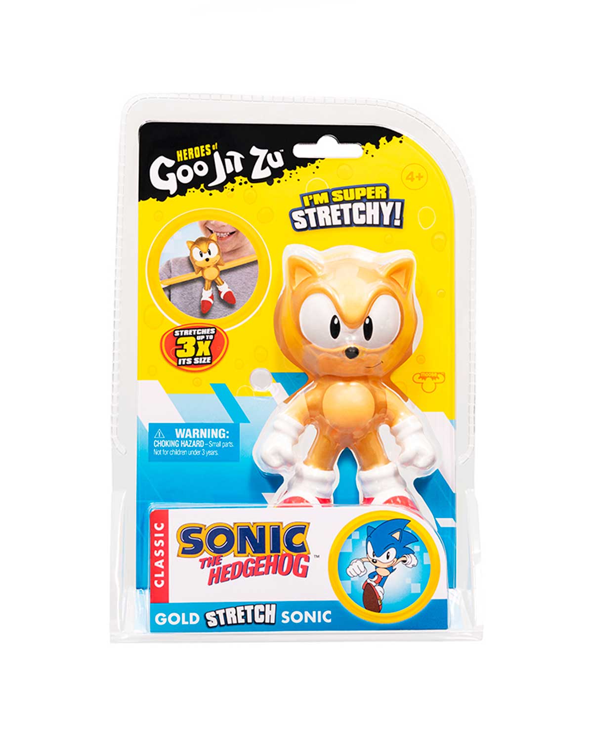 FIGURA BANDAI STRETCH GOO JIT ZU GOLD SONIC - Image 2