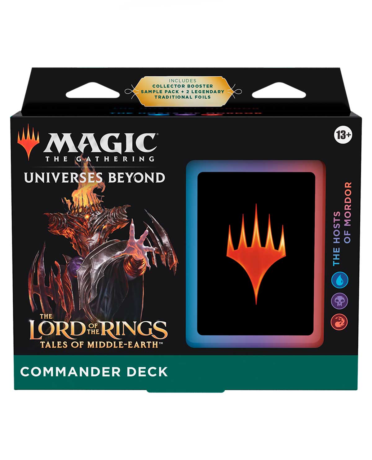 MAGIC THE GATHERING TRADING CARD GAME LORD OF THE RINGS COMMANDER DECK THE HOSTS OF MORDOR
