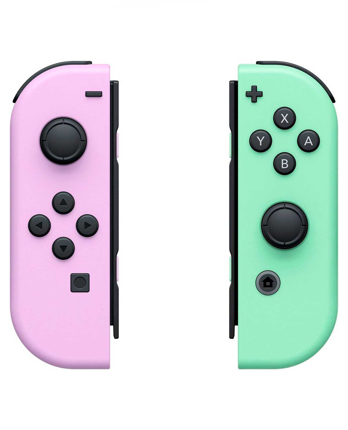 CONTROLES JOY CON L R MORADO Y VERDE PASTEL - Image 2