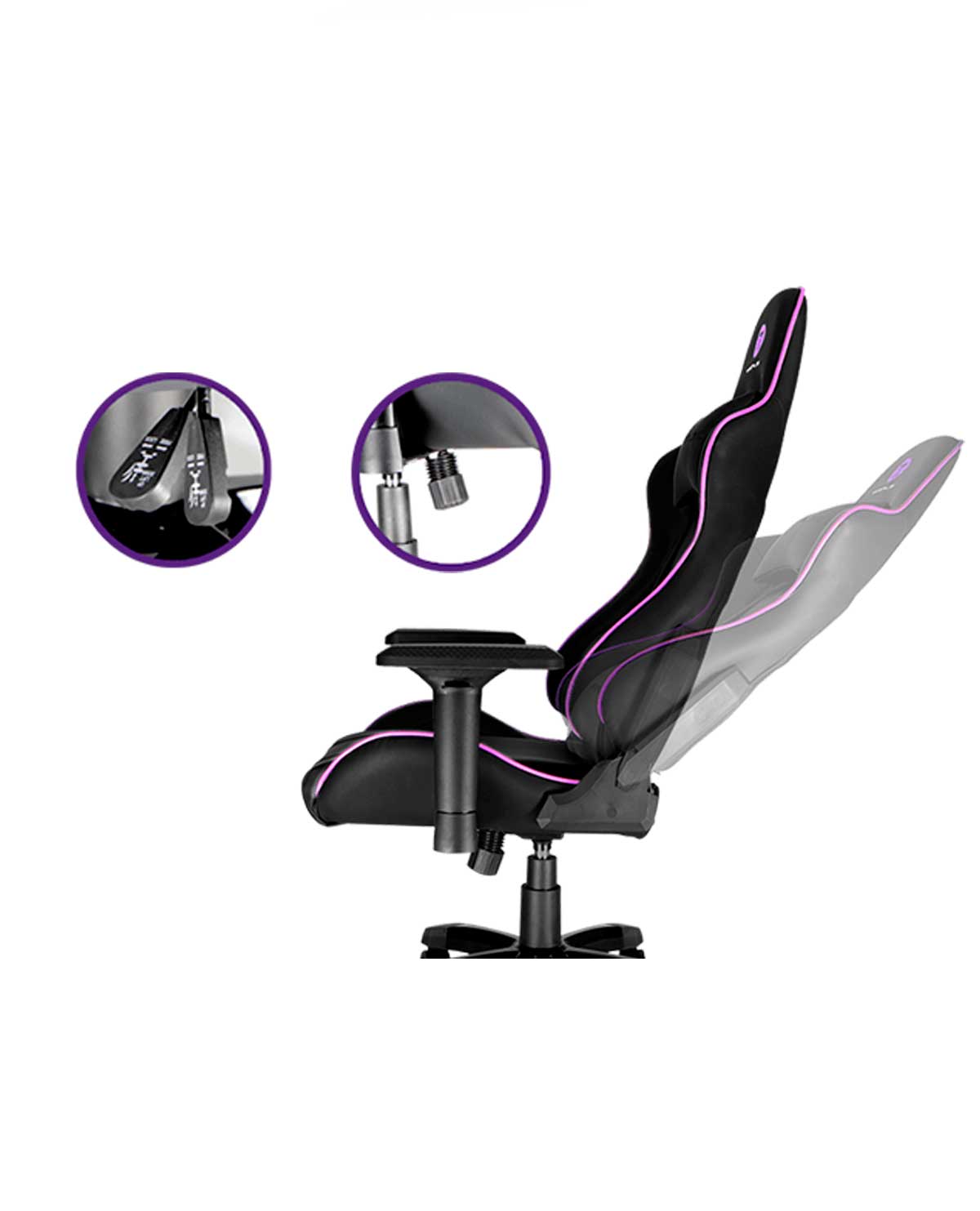 SILLA PARA GAMING PRIMUS THRONOS 200S BLACK W PINK - Image 4