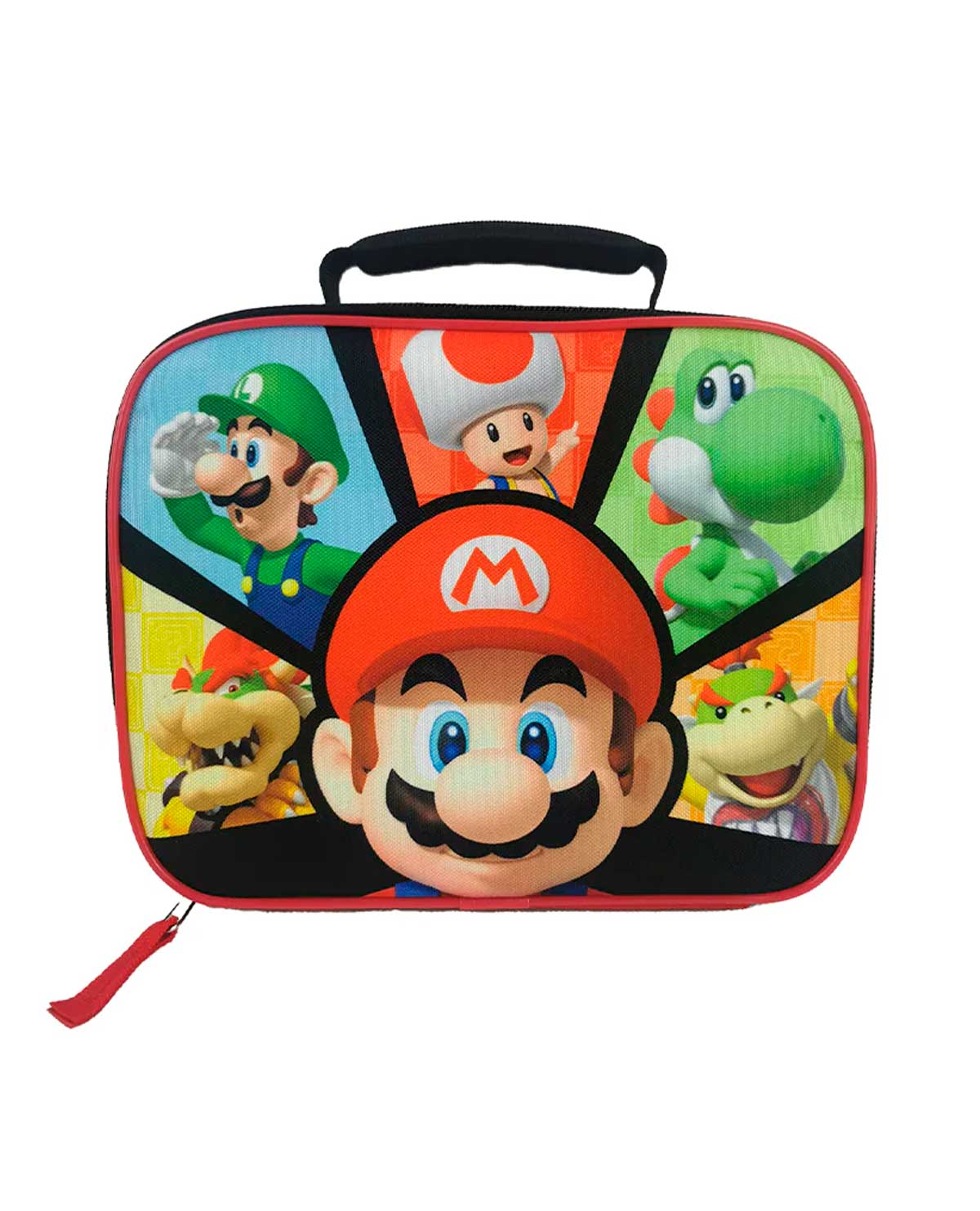 MOCHILA Y LONCHERA ROJA SUPER MARIO PERSONAJES - Image 3