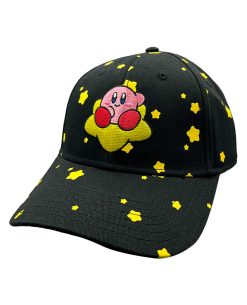 GORRA NEGRA KIRBY STARS