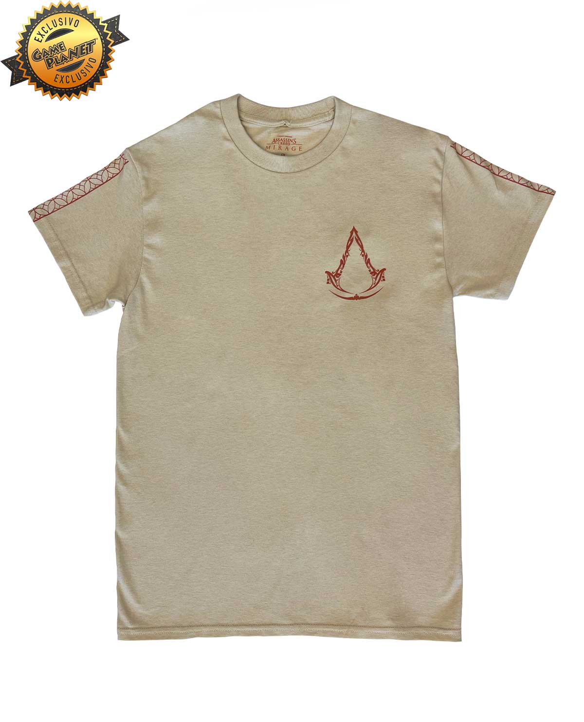 PLAYERA ARENA ASSASSINS CREED MIRAGE CHICA