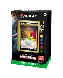 MAGIC THE GATHERING TRADING CARD GAME COMMANDER MASTER DECK SLIDER SWARM