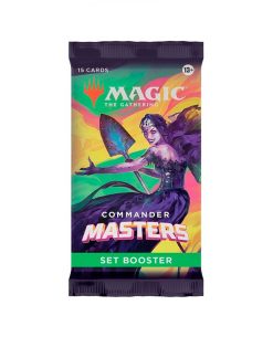 MAGIC THE GATHERING TRADING CARD GAME COMMANDER MASTERS SET BOOSTER
