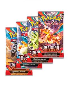 POKEMON TRADING CARD GAME SCARLET AND VIOLET V3 OBSIDIAN FLAMES BOOSTER