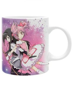 TAZA DE CERAMICA ABYSTYLE PUELLA MAGI MADOKA HOMURA AND MADOKA