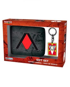 SET DE REGALO CARTERA Y LLAVERO ABYSTYLE HUNTER X HUNTER