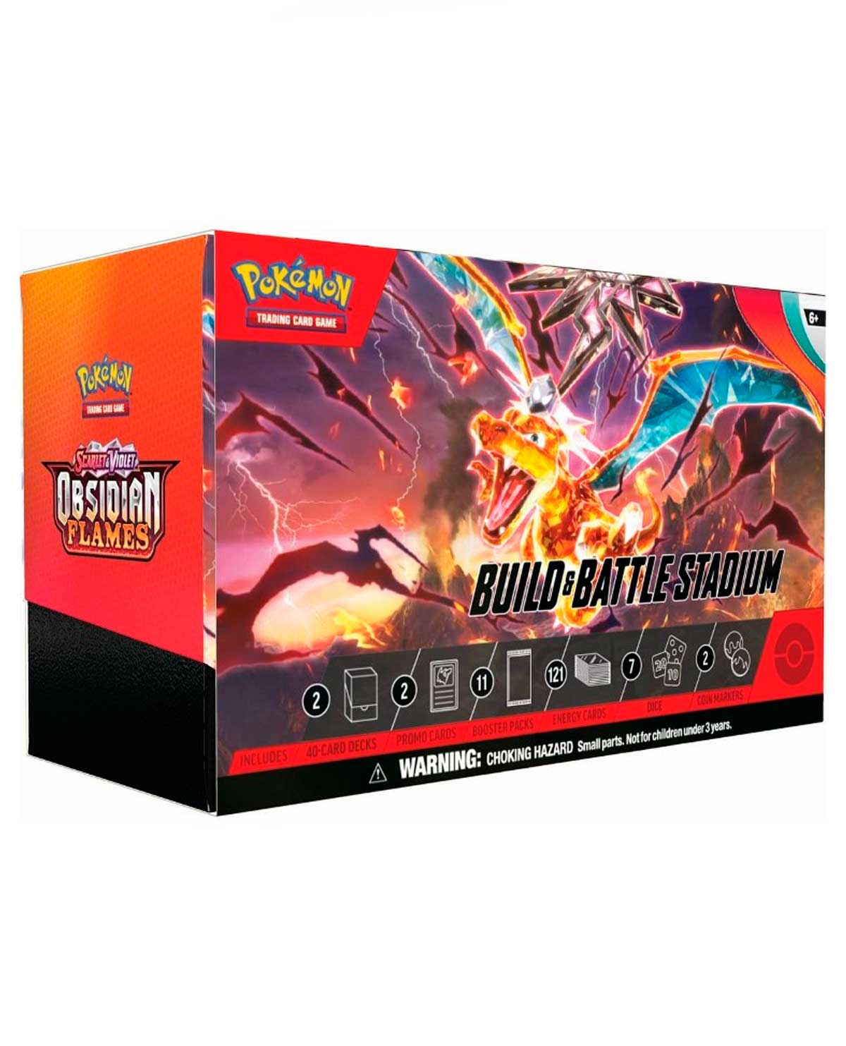 POKEMON TRADING CARD GAME SCARLET AND VIOLET V3 BUILD AND BATTLE STADIUM