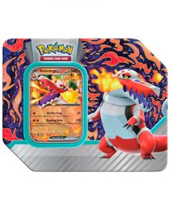 POKEMON TRADING CARD GAME PALDEA PARTNERS TIN SKELEDIRGE