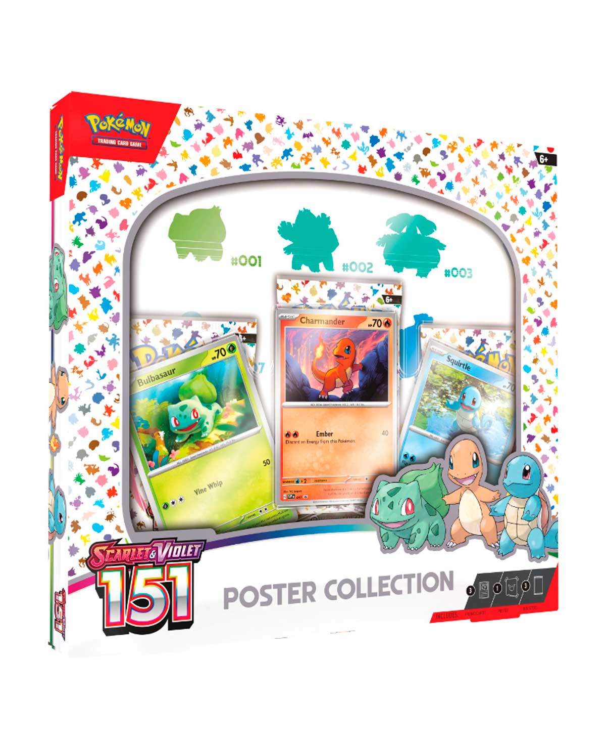 POKEMON TRADING CARD GAME SCARLET AND VIOLET V3.5 151 POSTER COLLECTION