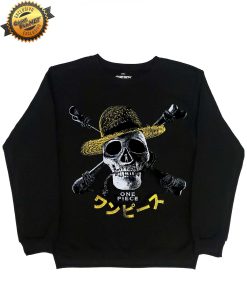 SUDADERA NEGRA ONE PIECE I AM WHO I AM GRANDE