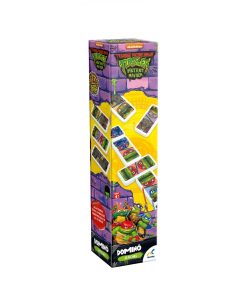 DOMINO MEDIANO TMNT 28 FICHAS CAJA DE CARTON