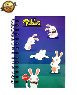LIBRETA UBISOFT RABBIDS DUMMIE RABBID