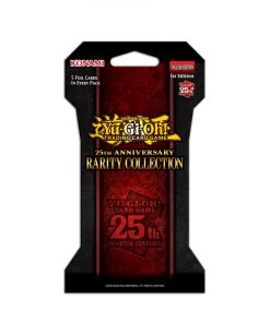 YU GI OH TRADING CARD GAME 25TH ANNIVERSARY RARITY SLEEVED BOOSTER