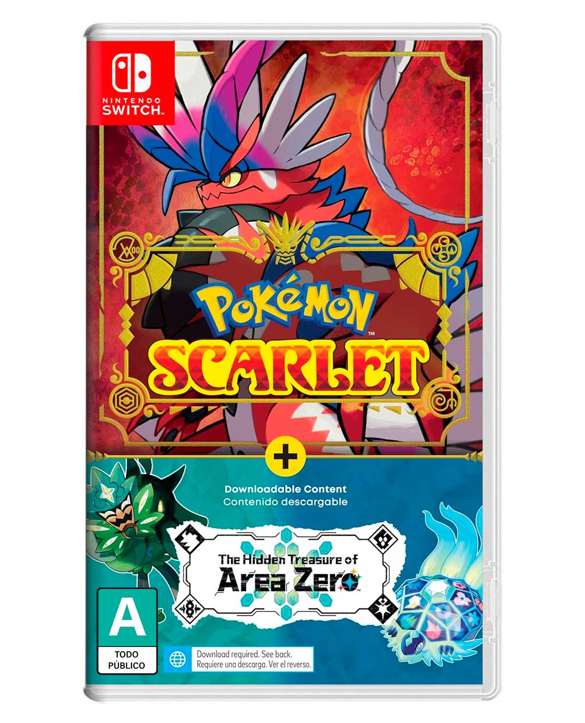 POKEMON SCARLET THE HIDDEN TREASURE OF AREA ZERO