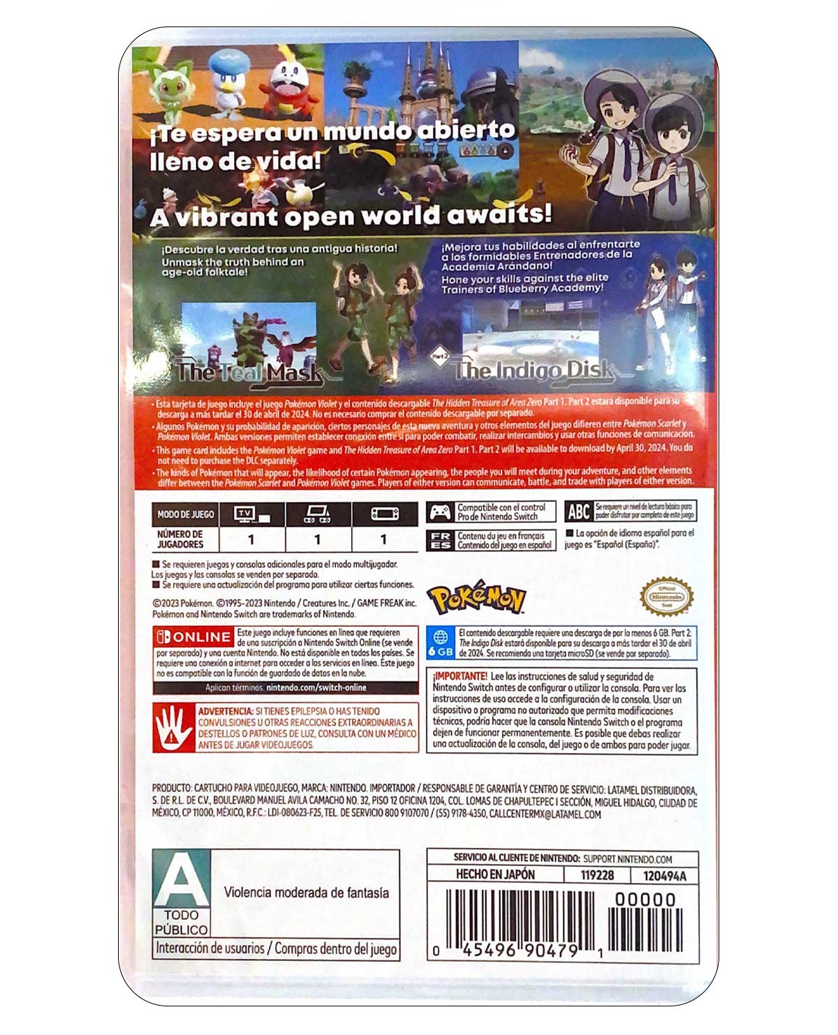 POKEMON VIOLET THE HIDDEN TREASURE OF AREA ZERO - Image 2