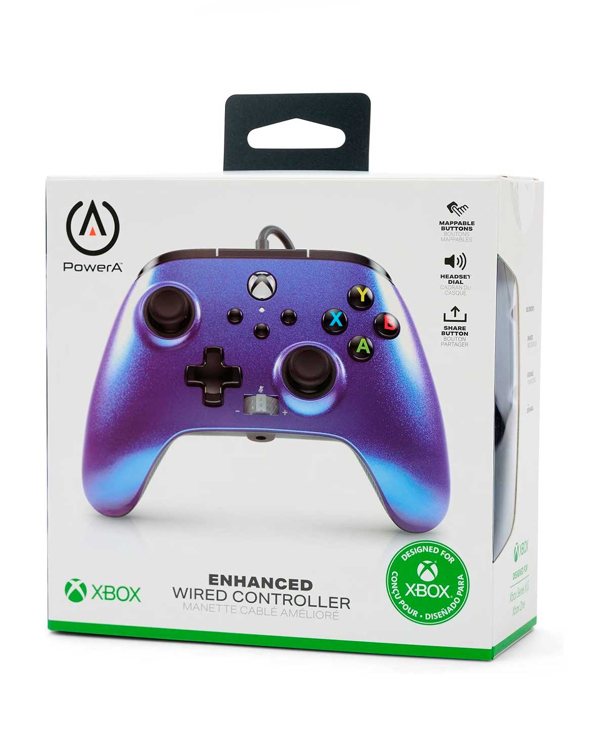 CONTROL XBOX ONE ALAMBRICO POWER A NEBULA - Image 3