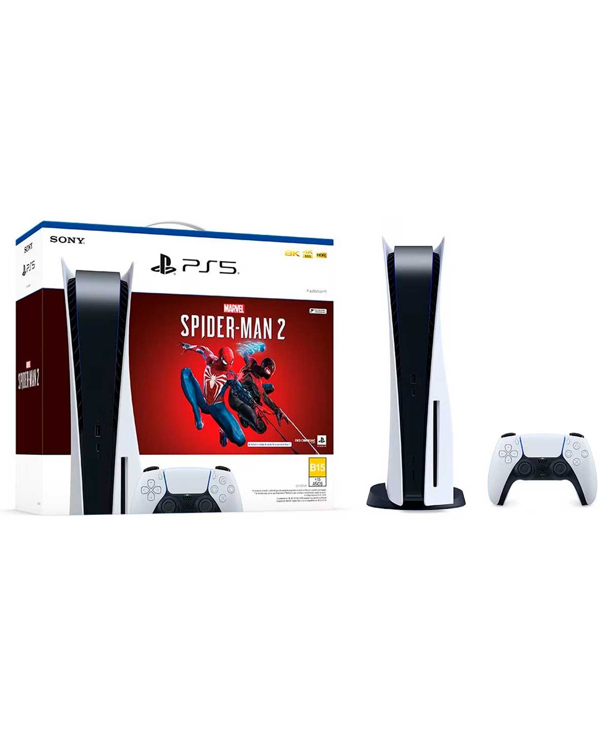 CONSOLA PLAYSTATION 5 BUNDLE SPIDER MAN 2